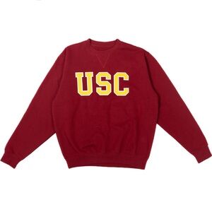 USC Trojans Basics Heritage Fleece Crewneck Sweatshirt